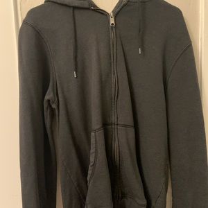 Oversized grey hoodie